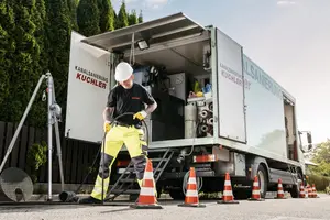 Umpumpen von Klärbecken und Faultürmen Umpumpen von Klärbecken und Faultürmen